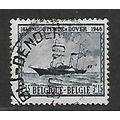 BELGIUM 1946 3F.15 GREY PADDLE STEAMER SG1176 F...