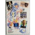 1993 programme West Bromwich Albion v. Burnley