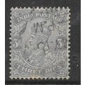 INDIA 1911 3p GREEN SG 152 FINE USED#4