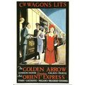 Advertising GOLDEN ARROW & ORIENT EXPRESS Postc...