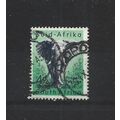 SouthAfrica.SG156 4d African Elephant.Fine Used...