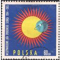 POLAND, International Quiet Sun Year, blue 1965...