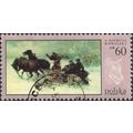 POLAND, Wolfs by Alfred Wierusz-Kowalski, lilac...