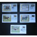 BENHAM - BRITISH CATTLE SMALL SILK COVER SET 1984