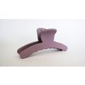 Long matte mauve lavender purple hair claw clip...