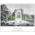 Netley Abbey, Hampshire, England, 1825, MODERN ...