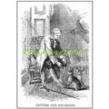 Cowper And His Hares,1862, MODERN REPRODUCTION