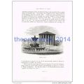 TEMPLE OF VESTA, ROME, ITALY, BOOK ILLUSTRATION...