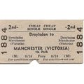 B.T.C. Edmondson Ticket - Droylsden to Manchest...
