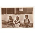 Children Threading Beads Postcard Gold Coast Gh...