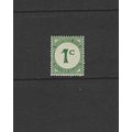 BRITISH GUIANA 1940 1c GREEN POSTAGE DUE STAMP ...