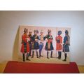 seven CAVALRY regiments by A C Lovett postcard National Army Museum =