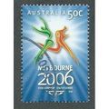 AUS 2006 50c 'COMMONWEALTH GAMES' FINE USED (EB...