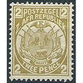 Transvaal 1887 SG178 2d Olive Bistre Mounted Mi...