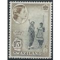 Swaziland 1956 SG60 1/3d Black & Sepia Mounted ...