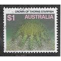 AUS 1979 $1.00 'CROWN OF THORNS STARFISH' FINE ...