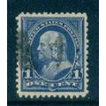 Used 264 1c Benjamin Franklin Very Fine M02820