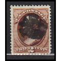 Used 146 2c Thomas Jefferson Barely Clears Fanc...