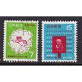 JAPAN 1969 POSTAL CODES CAMPAIGN SET USED SG1166-7