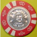 Shenandoah. $5 Casino Chip. Las Vegas, NV. Q83.