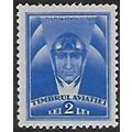 Zm Mi 17 (no gum): 2 L. bright blue Postal Tax:...