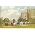 Art THE ROYAL MEWS WINDSOR CASTLE Postcard (Tuc...