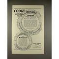 1926 Thos. Cook & Son Cruise Ad - Southern Hemisphere
