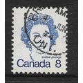 CANADA 1972 SG700 8c DULL ULTRAMARINE FINE USED#3