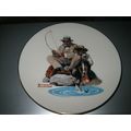 Danbury Mint Norman Rockwell "Catching the Big ...
