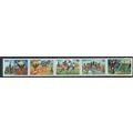 lesotho stamps sport aolympic games mnh strip s...
