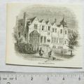 1860s engraving - Marylebone House