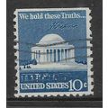 USA 1973 10c ULTRAMARINE JEFFERSON MEMORIAL SG ...