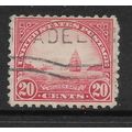 USA 1923 20c CARMINE GOLDEN GATE SG 575 FINE USED