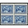 550, Mint F/VF NH 5¢ Scarce Block of Four Cat $...