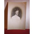 AN UNKNOWN EDWARDIAN LADY antique portrait phot...