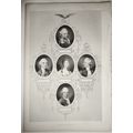 1860 Saratoga: Gen. Reidesel, Mr. Brudenell, Ma...