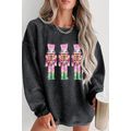 Black Christmas Sequined Nutcrackers Mineral Wa...