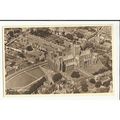 Somerset WELLS Cathedral Aerial Postcard by Wyn...