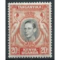 KUT 1938 SG139 20c Black & Orange Mounted Mint....