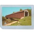 IN Rockville Covered Bridge Postcard Jefferies ...