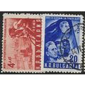 1950 Michel 753/754 - fine used (o)
