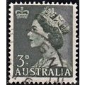 AUSTRALIA, 1953 3d QEII, SG 262 (Scott #257), used