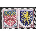 1962 Michel 1406/1407 - MNH (**)