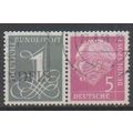 Mi: w17x used 1958/60 Cat € 25