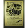 1957 Sylvania Flashbulbs Ad - Treasure Chest Ph...