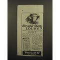 1929 Black Leaf 40 Ad - Are your sheep lousy?