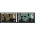 1965 Churchill Commemoration set 2v SG661-662 UM