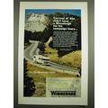1972 Winnebago Motor Homes Ad - Too bad ol' Abe didn't have a Winnebago