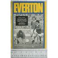 1974 programme Everton v. Manchester City