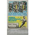 1980 programme Warrington v. Widnes